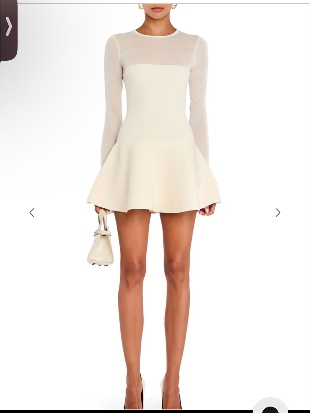 SER.O.YA JOSELYN KNIT MINI DRESS